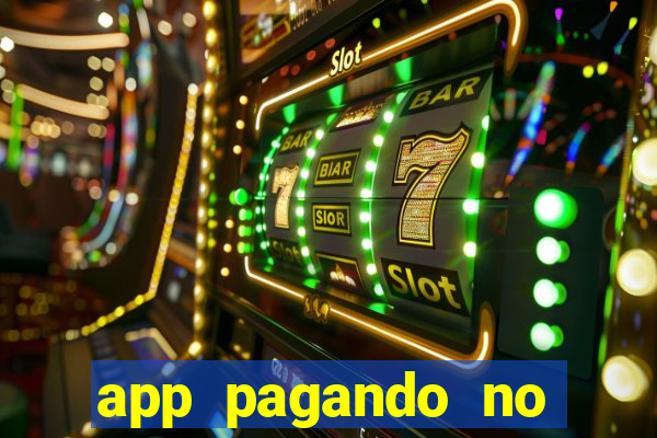 app pagando no cadastro via pix